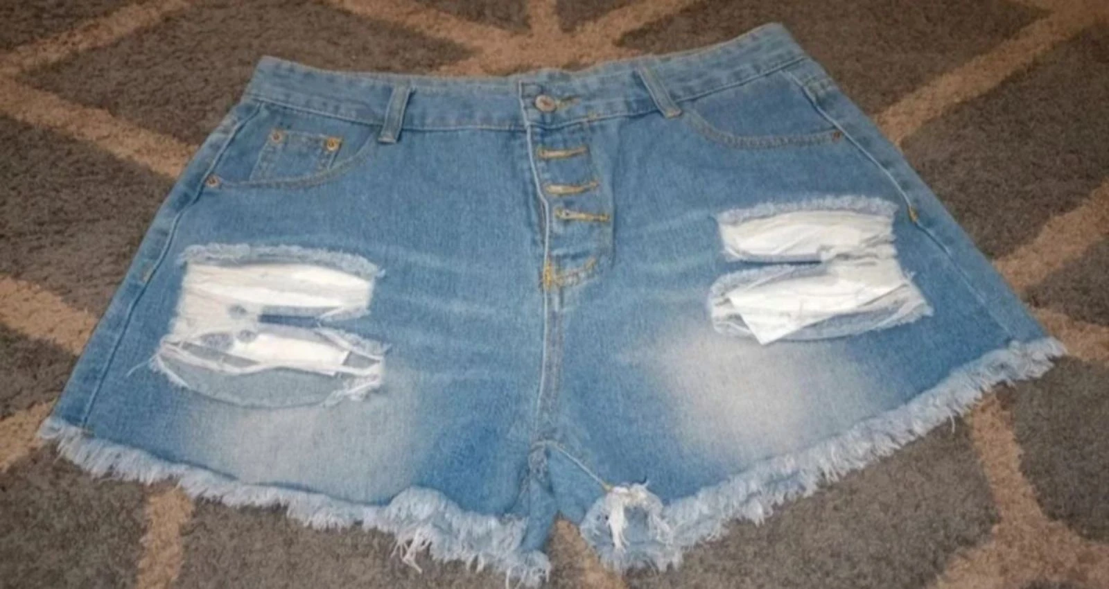Short vaquero talla XL 